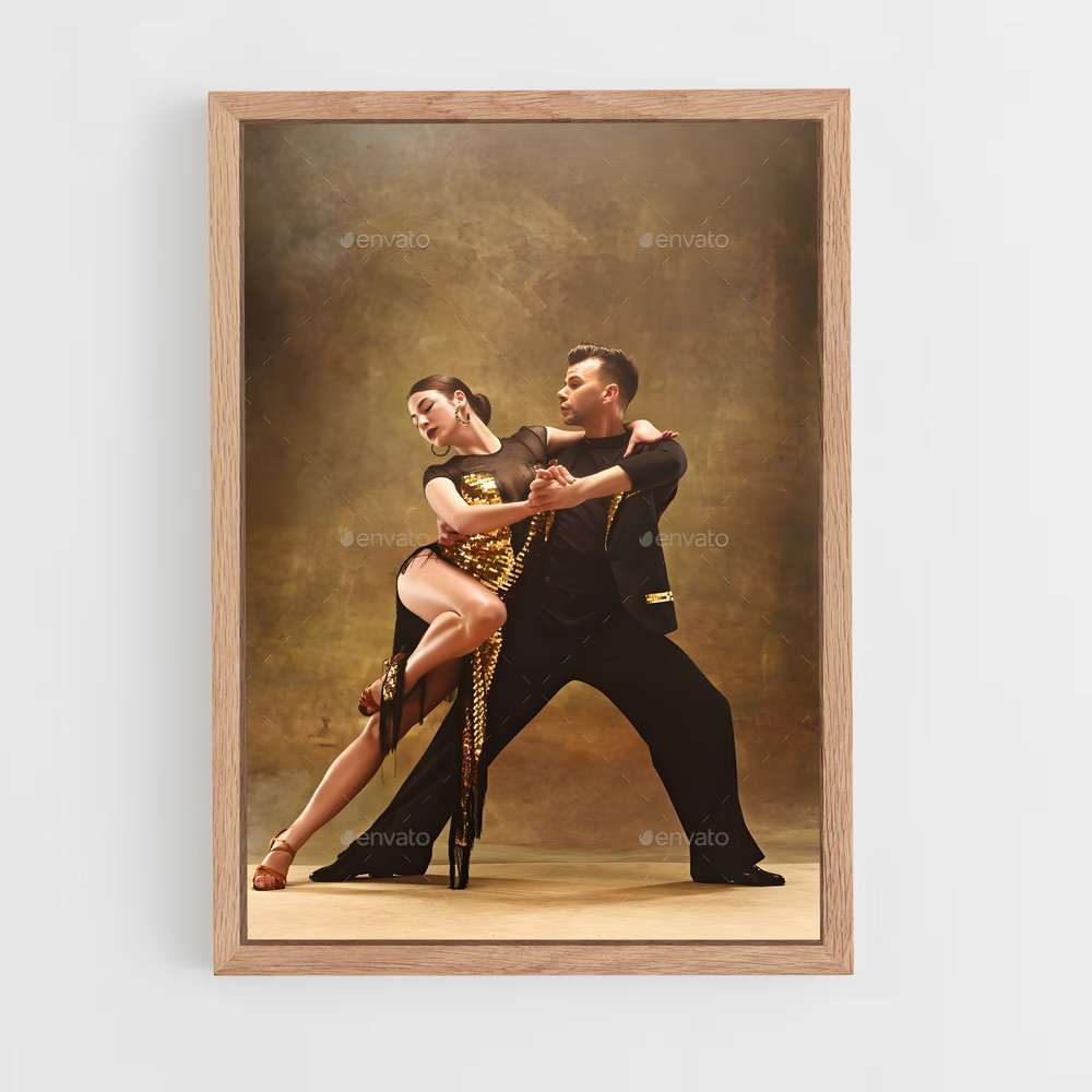 Poster Tango Passion – affiche Danse (vue 4)